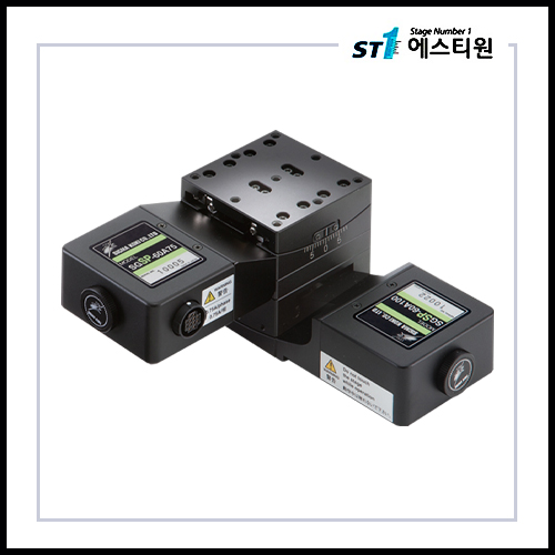 두 축 크로스 롤러 가이드 스테핑 모터 자동 고니오 스테이지[SGSP-B Series]